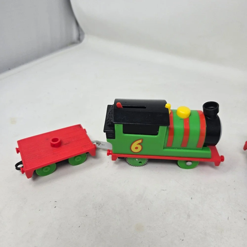 Thomas & Friends Motorized Thomas Percy and Cargo Car Mattel 2021 All Engines Go